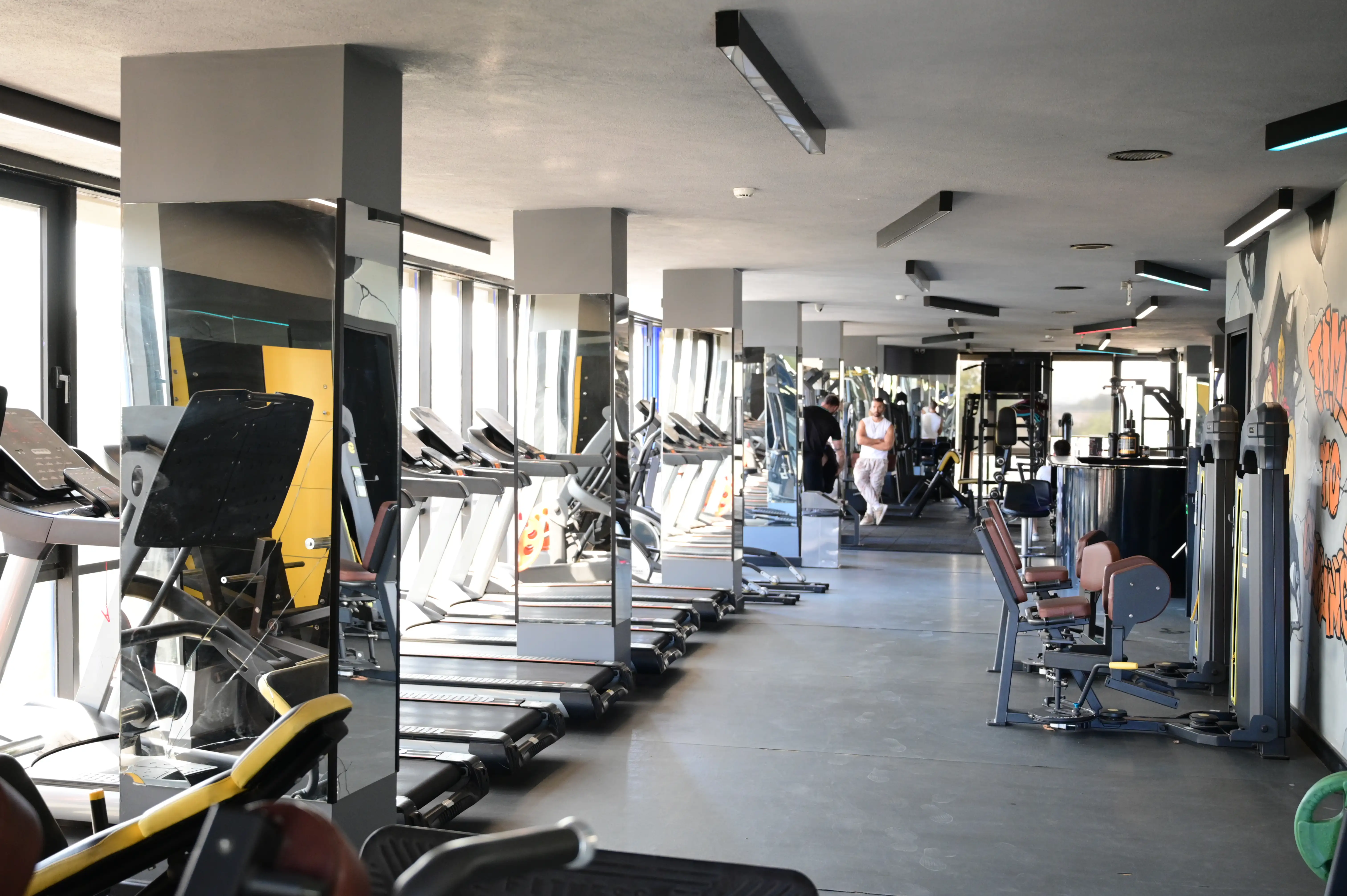 Santa Monica Gym salon görünümü